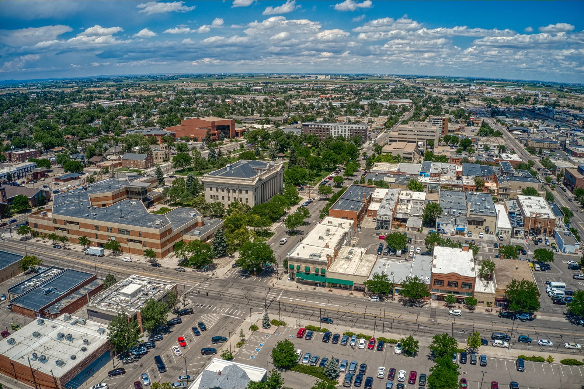 Commercial roof in Greeley, CO
